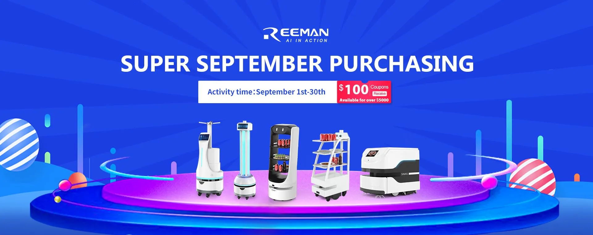 Apakah Anda Siap Untuk Festival Sumber September Reeman Robot?